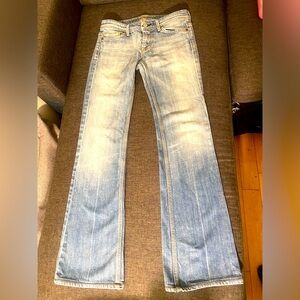 Rare/Vintage 7 for all mankind “Flynt” jeans boot cut style. Lightly worn. Sz.26